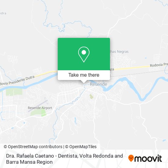 Mapa Dra. Rafaela Caetano - Dentista