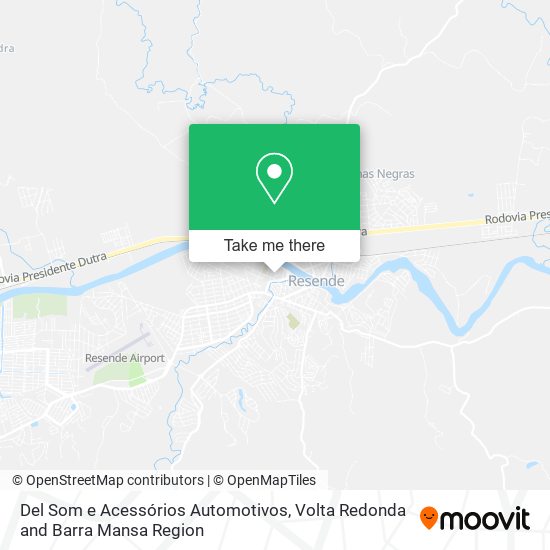 Del Som e Acessórios Automotivos map