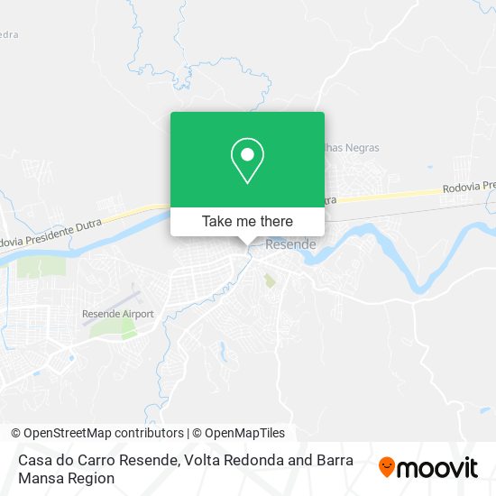 Casa do Carro Resende map