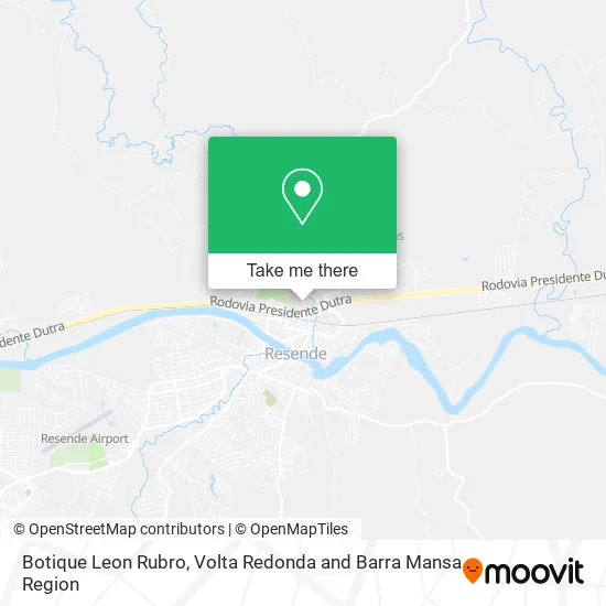 Botique Leon Rubro map
