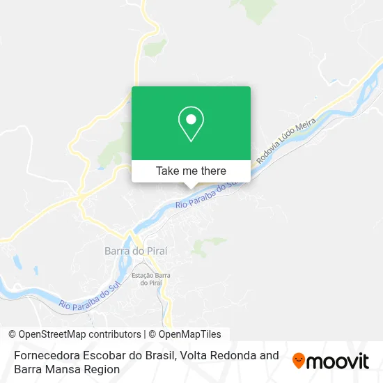 Fornecedora Escobar do Brasil map
