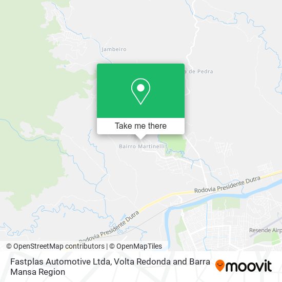 Fastplas Automotive Ltda map
