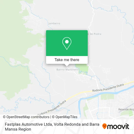 Fastplas Automotive Ltda map