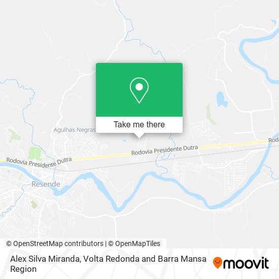 Alex Silva Miranda map