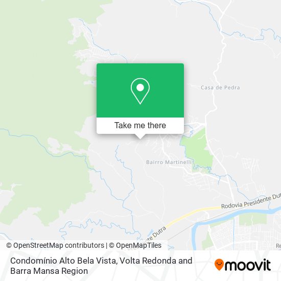 Condomínio Alto Bela Vista map
