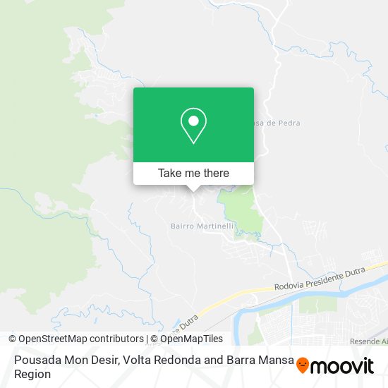 Pousada Mon Desir map