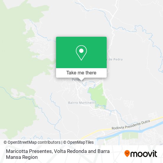 Maricotta Presentes map