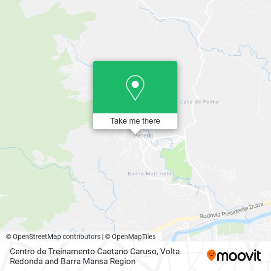 Centro de Treinamento Caetano Caruso map