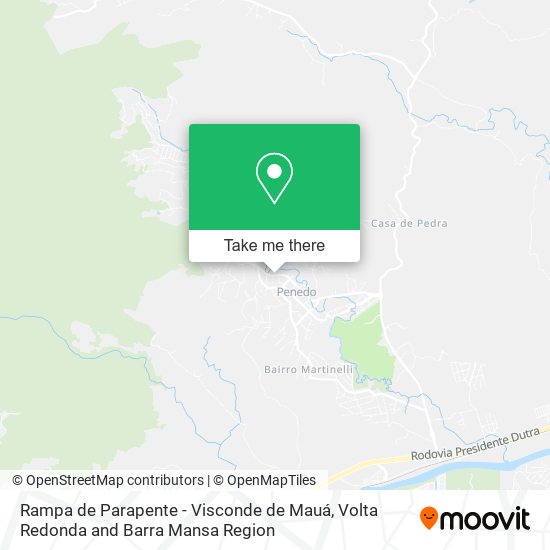 Rampa de Parapente - Visconde de Mauá map