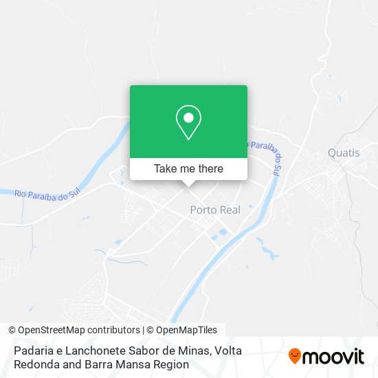 Padaria e Lanchonete Sabor de Minas map