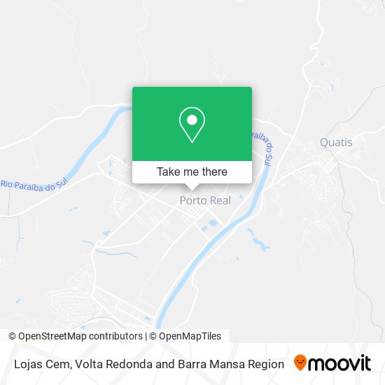 Lojas Cem map