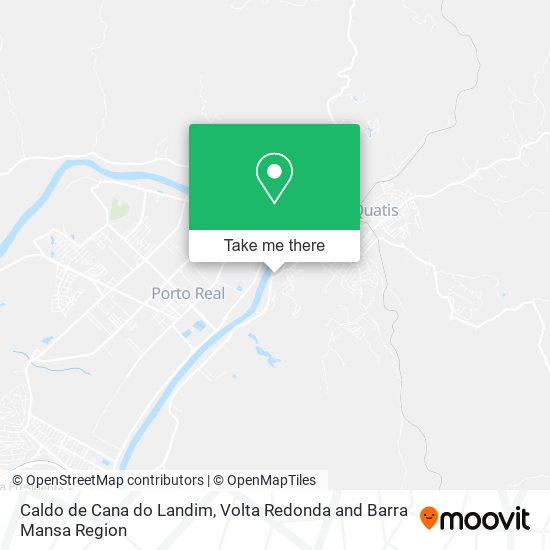 Caldo de Cana do Landim map