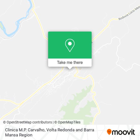 Clinica M.P. Carvalho map
