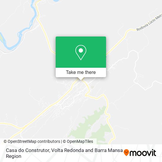 Casa do Construtor map