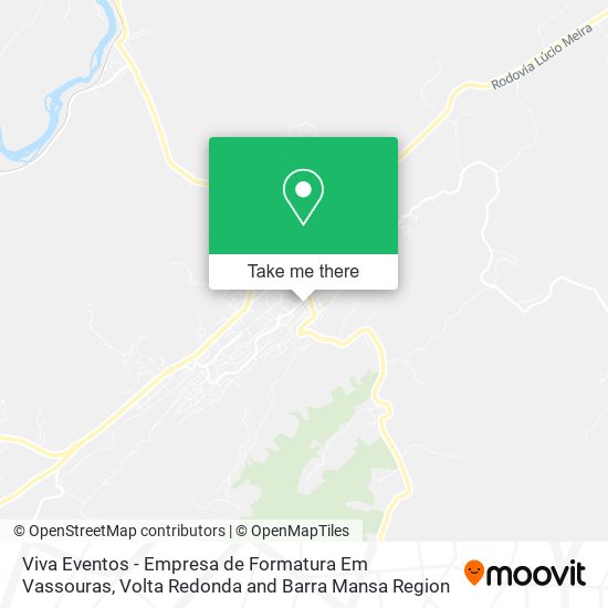 Viva Eventos - Empresa de Formatura Em Vassouras map