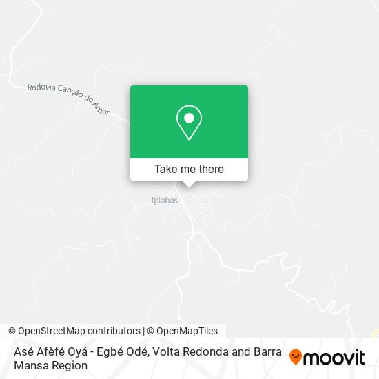 Asé Afèfé Oyá - Egbé Odé map