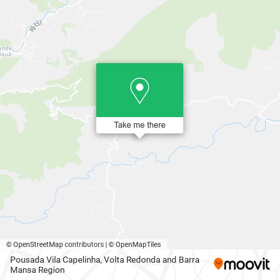 Pousada Vila Capelinha map
