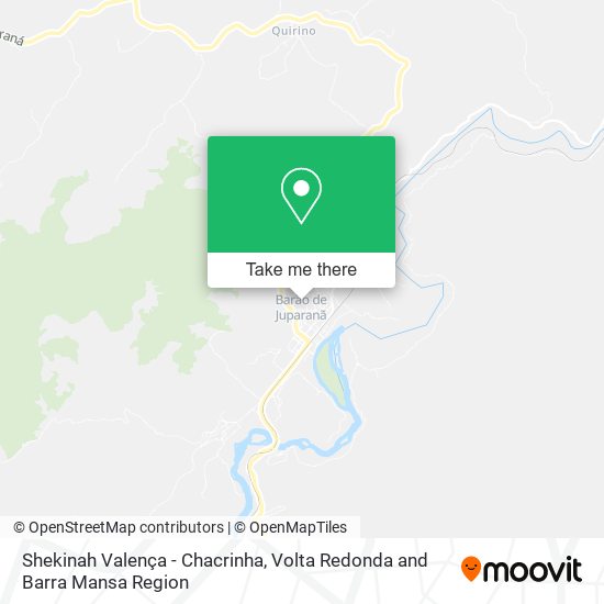 Shekinah Valença - Chacrinha map