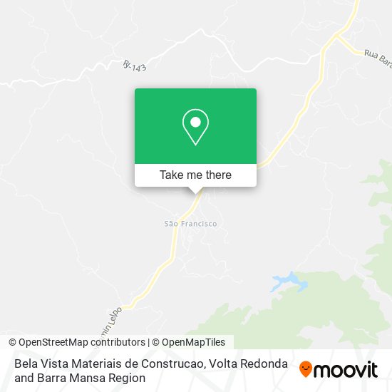Bela Vista Materiais de Construcao map