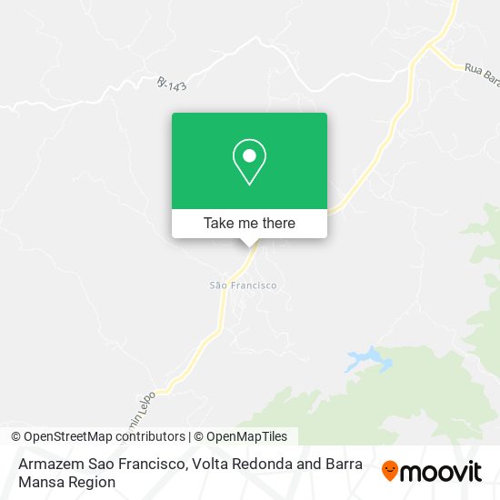 Armazem Sao Francisco map