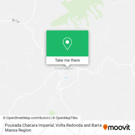 Pousada Chácara Imperial map