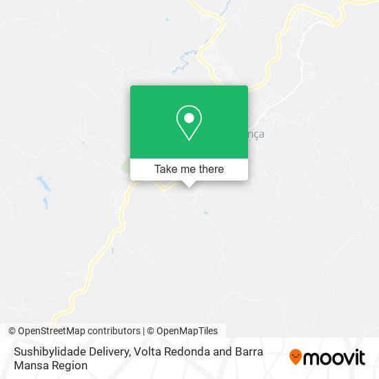 Sushibylidade Delivery map