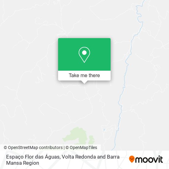 Espaço Flor das Águas map
