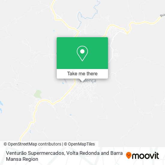 Venturão Supermercados map