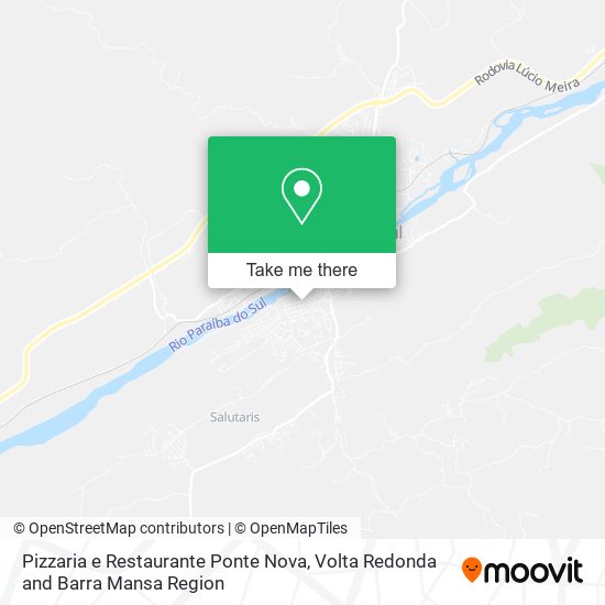 Pizzaria e Restaurante Ponte Nova map