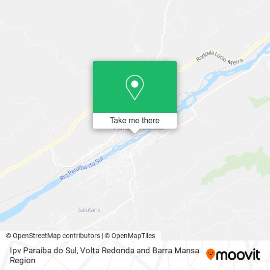 Ipv Paraíba do Sul map
