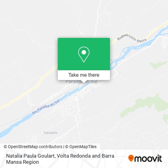 Natalia Paula Goulart map