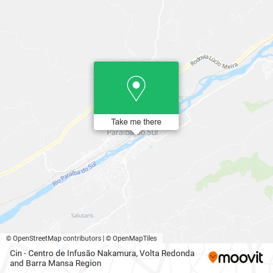 Cin - Centro de Infusão Nakamura map