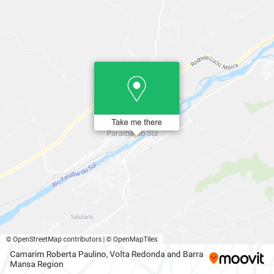 Camarim Roberta Paulino map