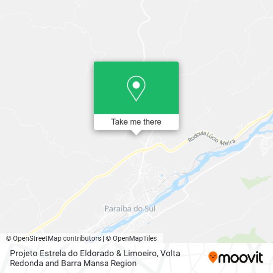Projeto Estrela do Eldorado & Limoeiro map