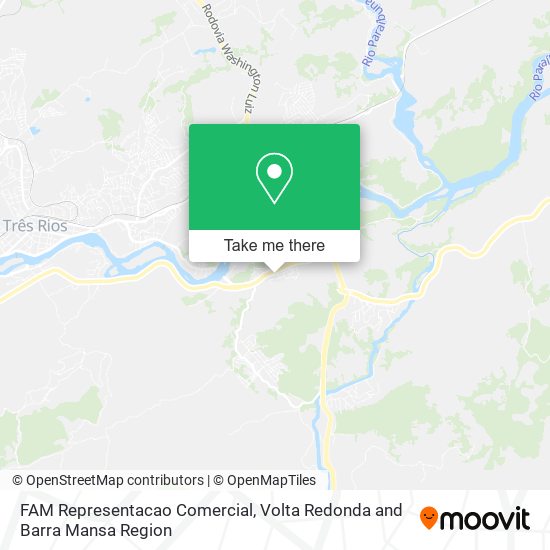 FAM Representacao Comercial map