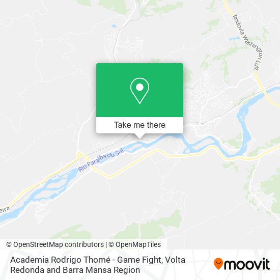 Academia Rodrigo Thomé - Game Fight map