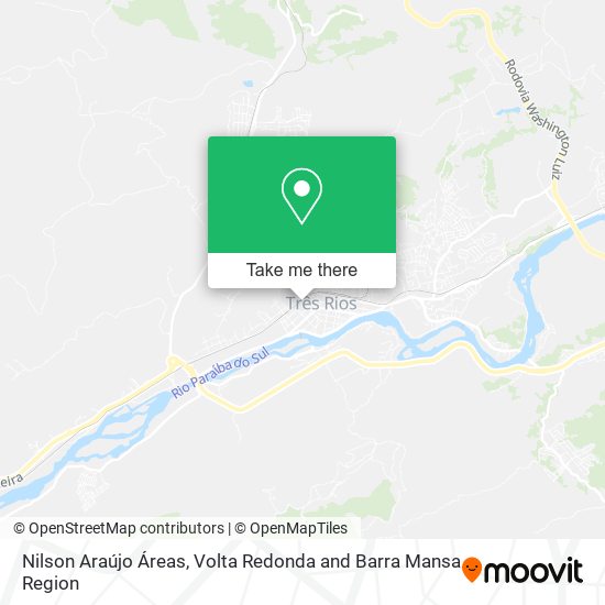 Nilson Araújo Áreas map