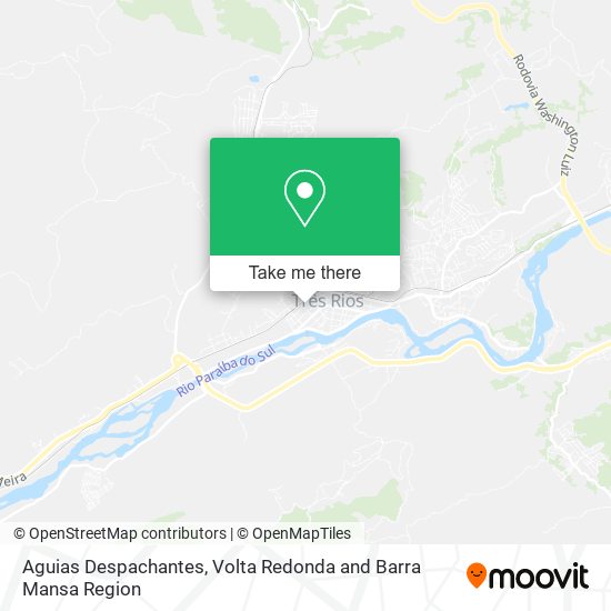 Aguias Despachantes map
