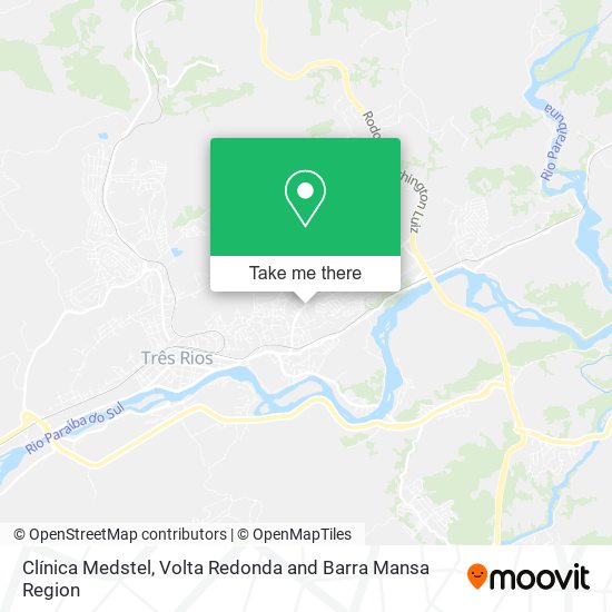 Clínica Medstel map