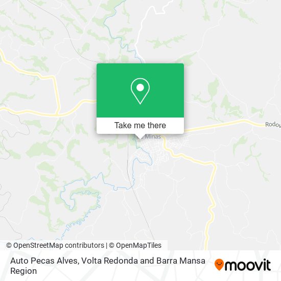 Auto Pecas Alves map