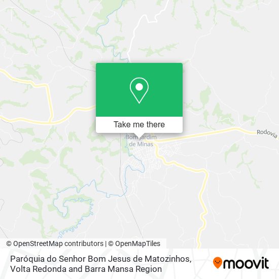 Paróquia do Senhor Bom Jesus de Matozinhos map