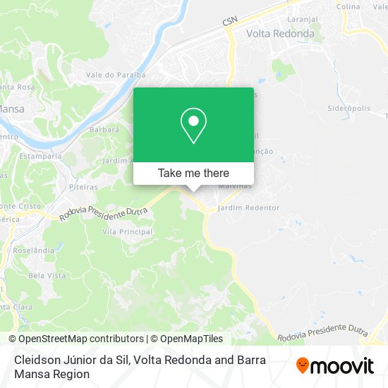 Cleidson Júnior da Sil map