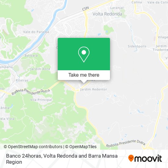 Banco 24horas map