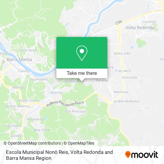 Escola Municipal Nonô Reis map