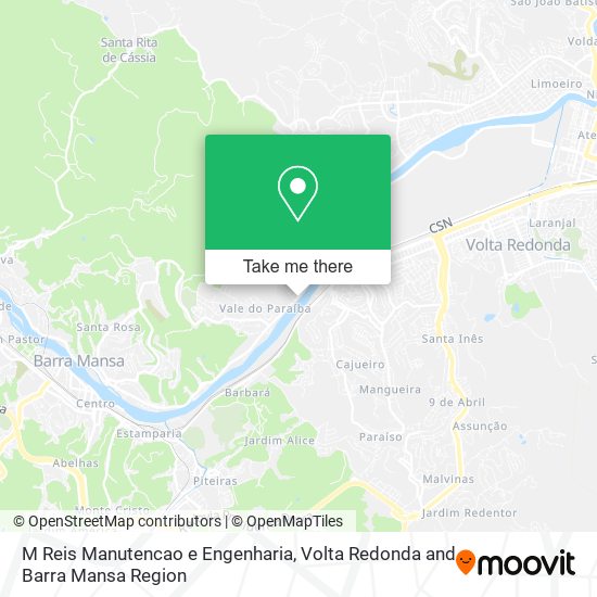 M Reis Manutencao e Engenharia map