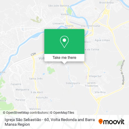 Igreja São Sebastião - 60 map