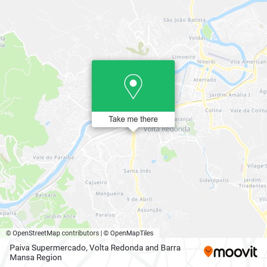 Paiva Supermercado map