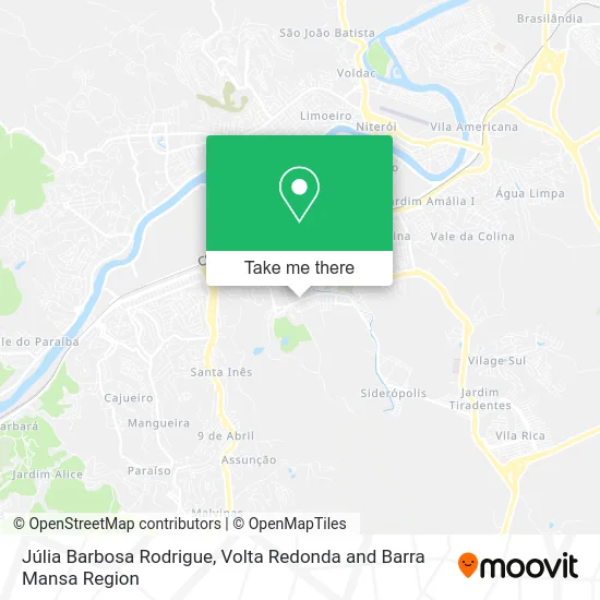 Júlia Barbosa Rodrigue map