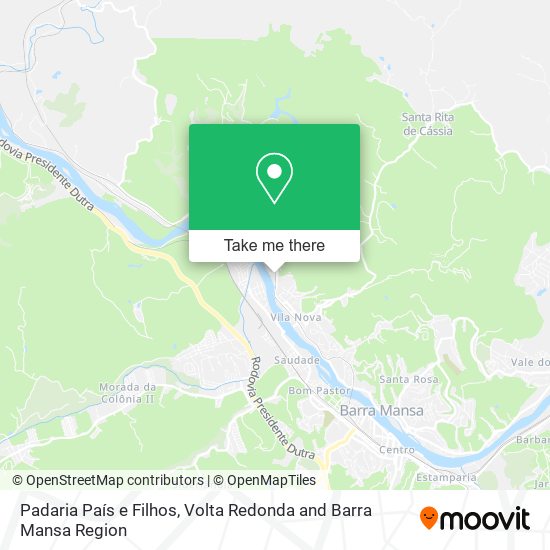 Padaria País e Filhos map