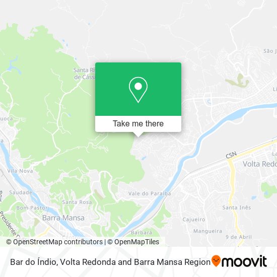 Bar do Índio map
